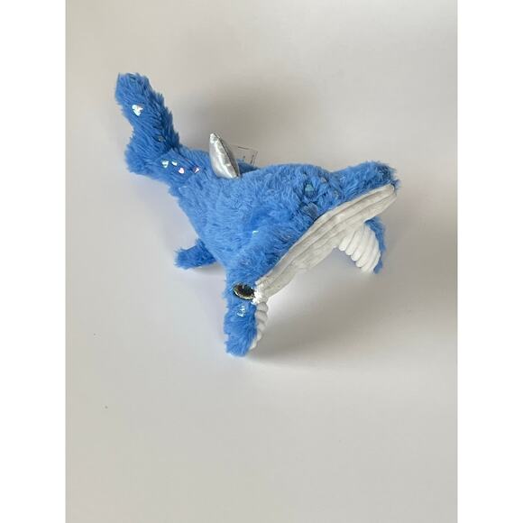 Blue and white Hammerhead Shark plush toy - Picture 2 of 7